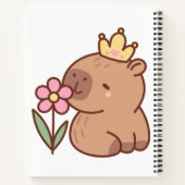 Carnet Princesse capybara (Dos)