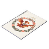 Carnet Princesse Chevalier Fantastique Dragon Esthétique (Côté gauche)