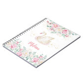 Carnet Princesse Cygne (Côté gauche)