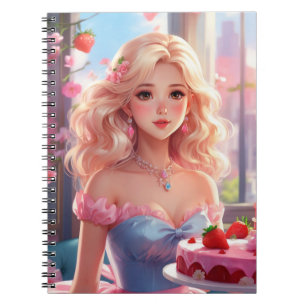 Carnet princesse d'anniversaire