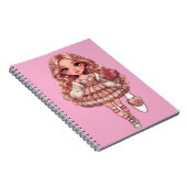Carnet princesse de cœur dall (Côté Droit)