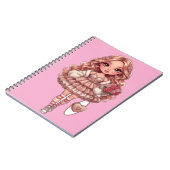 Carnet princesse de cœur dall (Côté gauche)