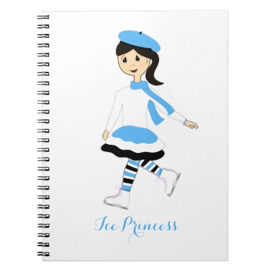 Carnet Princesse de glace (Devant)