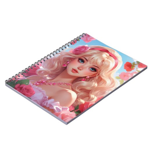 Carnet princesse des fleurs (Côté gauche)