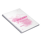 Carnet Princesse d'hockey (Côté Droit)
