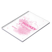 Carnet Princesse d'hockey (Côté gauche)