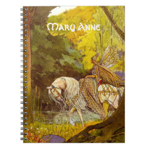 Carnet Princesse Elven dans le sac à dos à corde de la fo