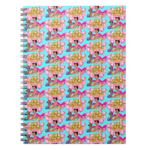 Carnet Princesse en rose