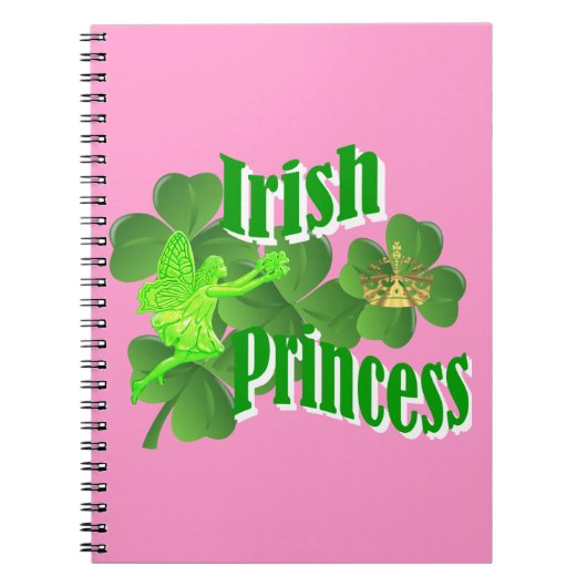 Carnet princesse irlandaise (Devant)
