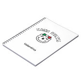 Carnet Princesse Italienne - Ours À Main Mignonne (Côté gauche)