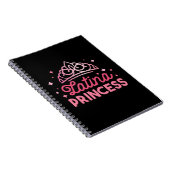 Carnet Princesse Latina Rose (Côté Droit)