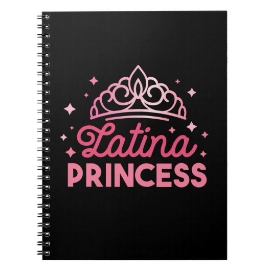 Carnet Princesse Latina Rose (Devant)