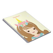 Carnet Princesse Licorne (Côté Droit)