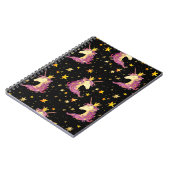 Carnet Princesse Licorne : Conte de Fée à l'Aquarelle (Côté gauche)