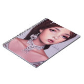 Carnet princesse lila (Côté gauche)