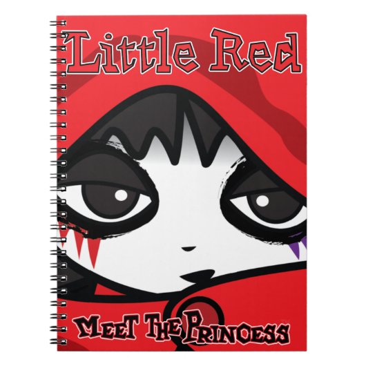 Carnet Princesse Little Red (Devant)