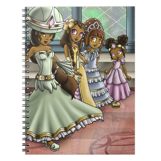 Carnet Princesse noire (Devant)