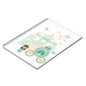 Carnet Princesse, Personnaliser le nom (Côté gauche)