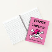 Carnet Princesse Pirate Rose (Intérieur)