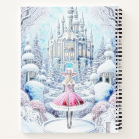 Carnet Princesse rose (Dos)