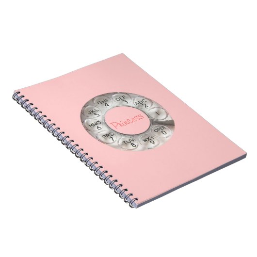 Carnet Princesse Rotary Phone Notebook (Côté Droit)