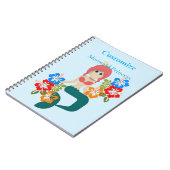 Carnet Princesse Sirène Roux Thunder_Cove (Côté gauche)