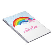 Carnet Princesse Unicorn (Côté Droit)