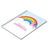 Carnet Princesse Unicorn (Côté gauche)