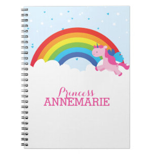 Carnet Princesse Unicorn