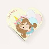 Carnet Princesse Unicorn (Devant)