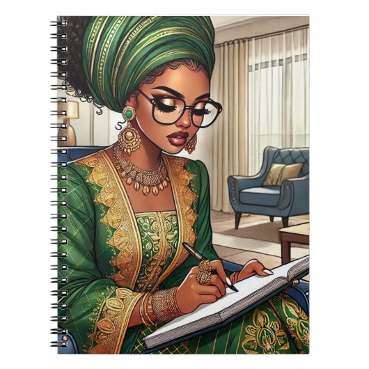 Carnet Princesse verte (Devant)
