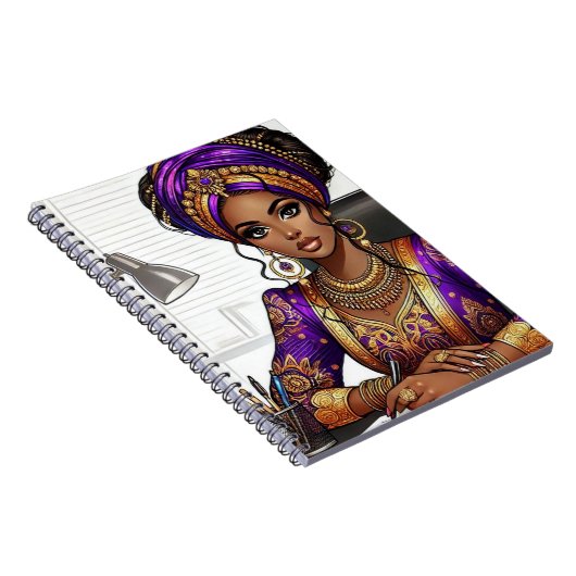 Carnet Princesse violette (Côté Droit)