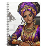 Carnet Princesse violette (Devant)