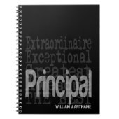 Carnet Principal EXTRAordinaire PERSONNALISÉ (Devant)