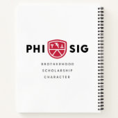 Carnet Principes Phi Sigma Kappa (Dos)