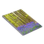 Carnet Printemps dans la forêt bleue (Côté Droit)