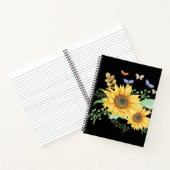 Carnet printemps de tournesol (Intérieur)