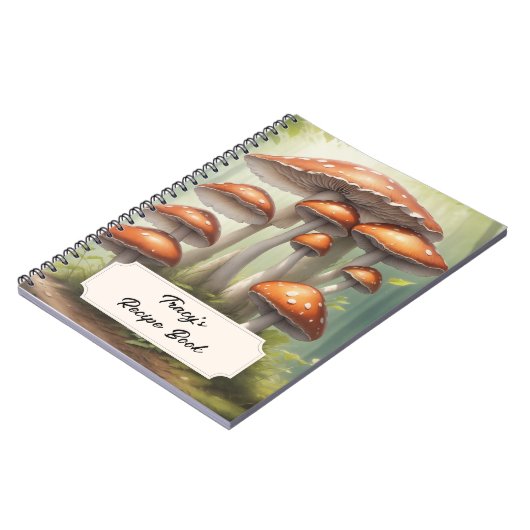 Carnet Printemps des champignons super (Côté gauche)