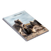 Carnet Printemps - Renard arctique (Côté Droit)