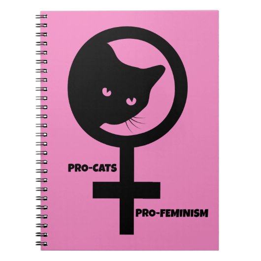 Carnet Pro Cats Pro Feminisme (Devant)