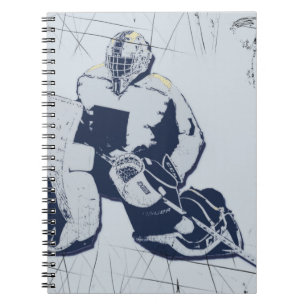 Carnet Pro Goalie - gardien de but de hockey sur glace