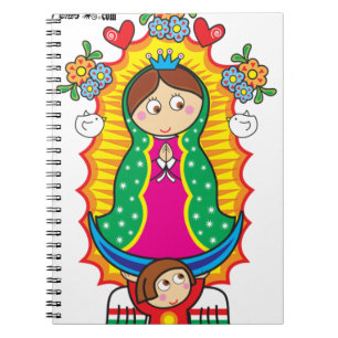CARNET PRO PERSONNALISABLE DE VIRGEN DE GUADALUPE