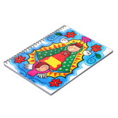 CARNET PRO PERSONNALISABLE DE VIRGEN DE GUADALUPE (Côté gauche)