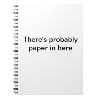 Carnet Probablement papier
