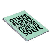 Carnet Problèmes d'autres personnes (Côté Droit)