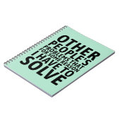 Carnet Problèmes d'autres personnes (Côté gauche)