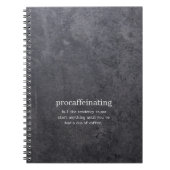 Carnet Procaféination (Devant)