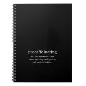 Carnet Procaffeinant (Devant)