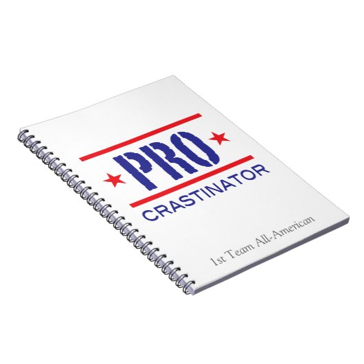 Carnet PROcrastinator (Côté Droit)