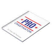 Carnet PROcrastinator (Côté gauche)